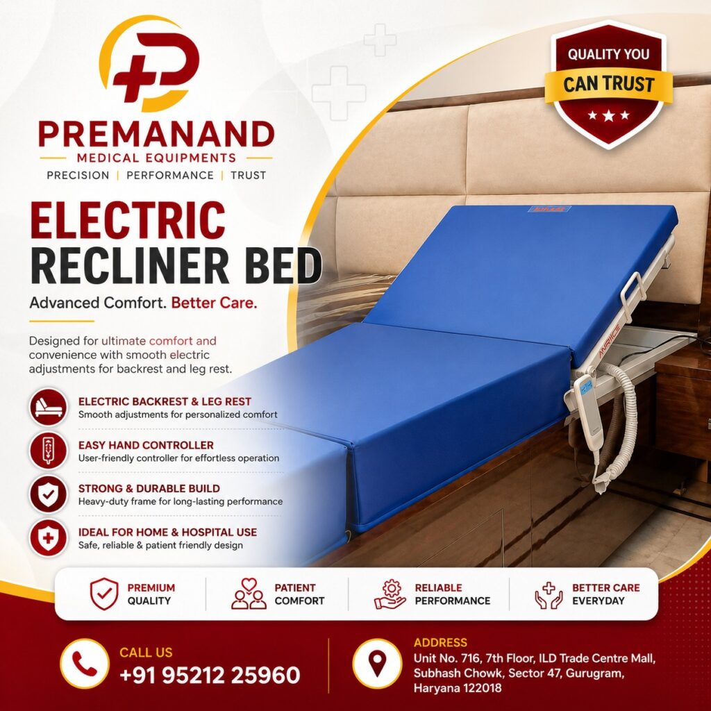 ELECTRIC RECLINER BED FOR RENT IN GURGAON