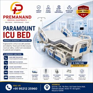 LATEST PARAMOUNT ICU BED FOR RENT IN GURGAON