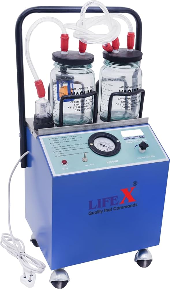 Double Jar Suction Machine