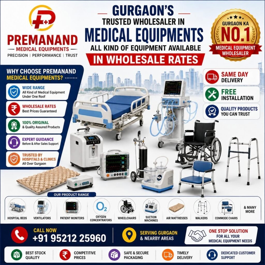 Medical Equipment Wholesaler in Gurgaon | Premanand Medical Equipments